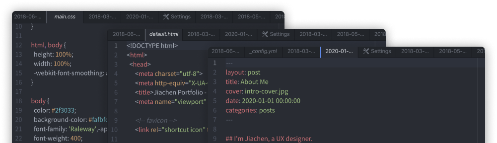portfolio source codes